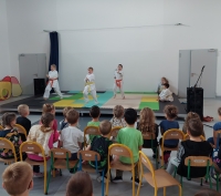 Zdjęcie: Zajęcia pokazowe karate dla 5-6 latków