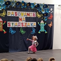Zdjęcie: Mażoretki w przedszkolu