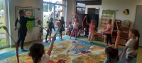 Zdjęcie: Zajęcia pokazowe baletu i disco